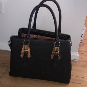 Black handbag